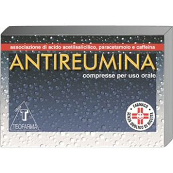 Teofarma Antireumina Trattamento Sintomatico Stati Febbrili E Sindromi Da Raffreddamento 10 Compresse