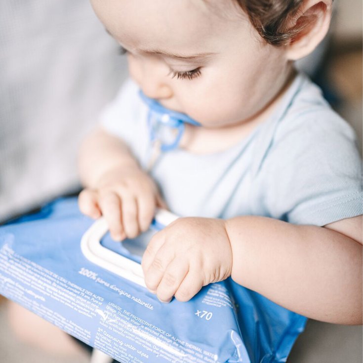Bébé Salviettine Detergenti All'Acqua Uriage 70 Pezzi