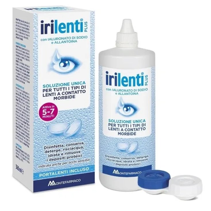 Soluzione Unica 360ml + Portalenti Irilenti Plus