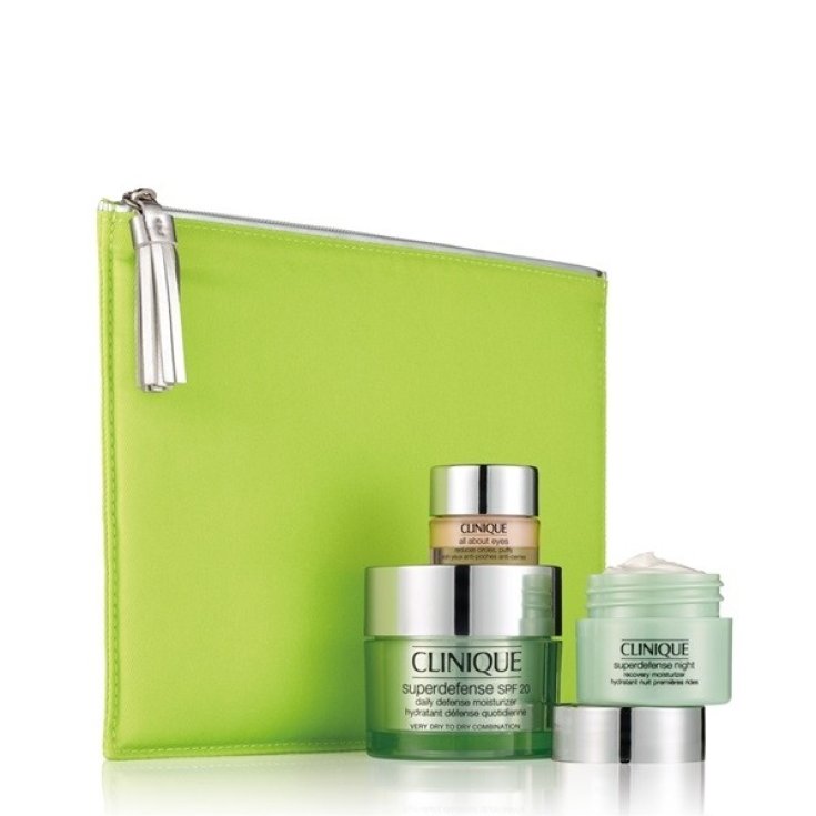 Clinique Superdefense Spf20 Combination Oily To Oily 50ml Set 4 Parti 2017