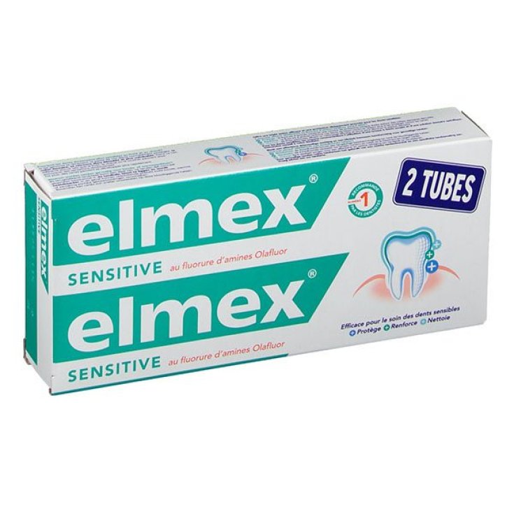 Dentifricio Sensitive Elmex® Bitubo 2x100ml