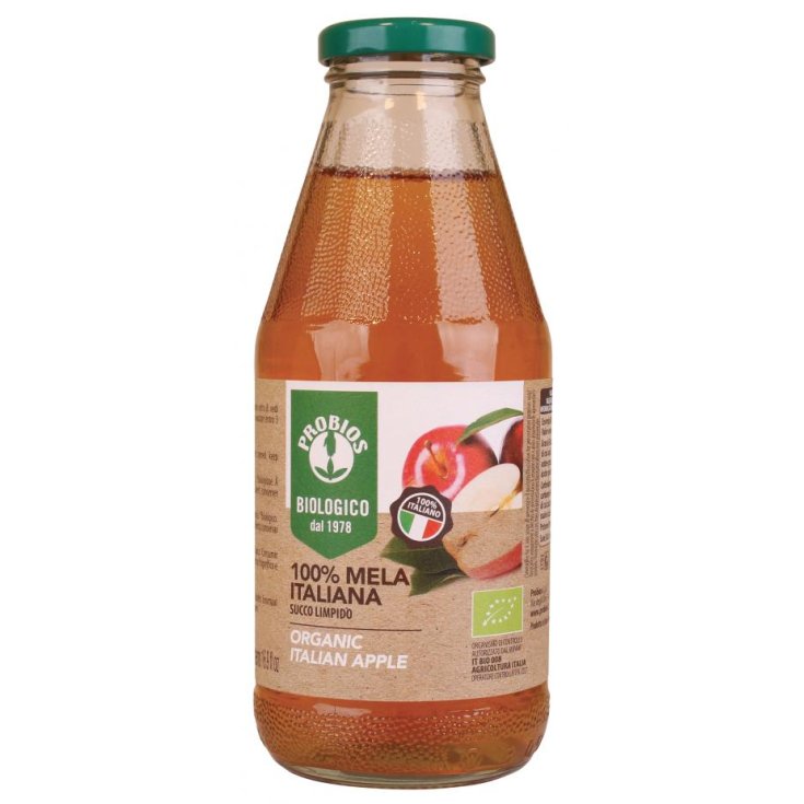 100% Mela Italiana Succo Limpido Probios 500ml