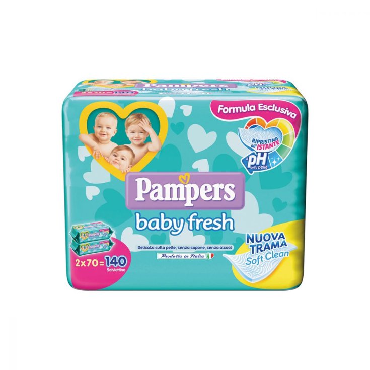 Pampers Baby Fresh 140 Salviettine