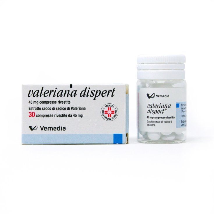 Valeriana Dispert 45mg Integratore Alimentare 30 Compresse