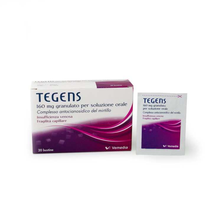 Tegens 160mg Granulato Per Soluzione Orale Stati Di fragilità Capillare 20 Bustine
