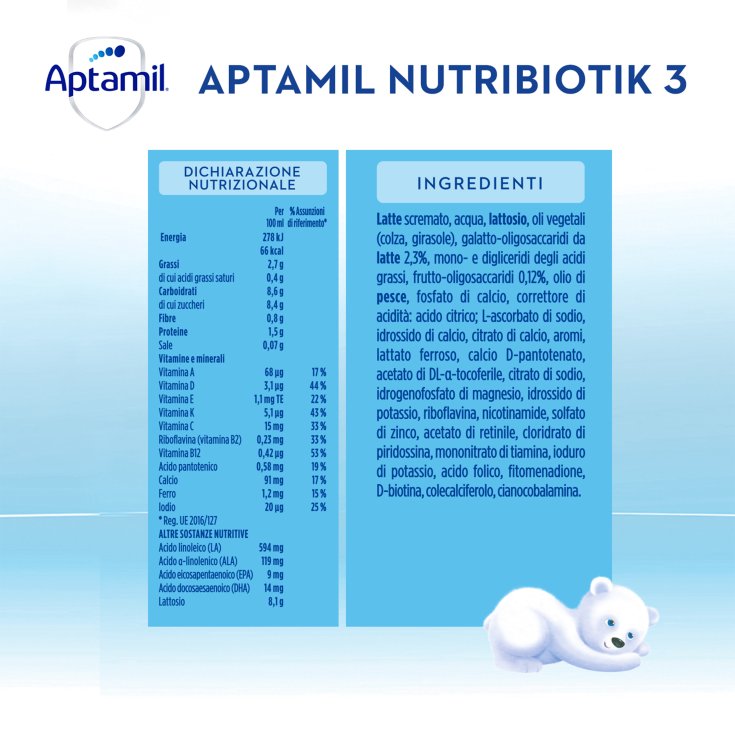 Aptamil 3 Nutribiotik Nutricia 1000ml
