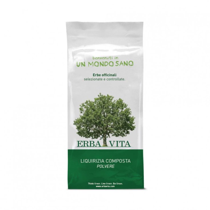 Liquirizia Composta Polvere Tisane Erba Vita 100g
