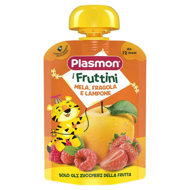 I Fruttini Mela/Fragola/Lampone Plasmon® 130g