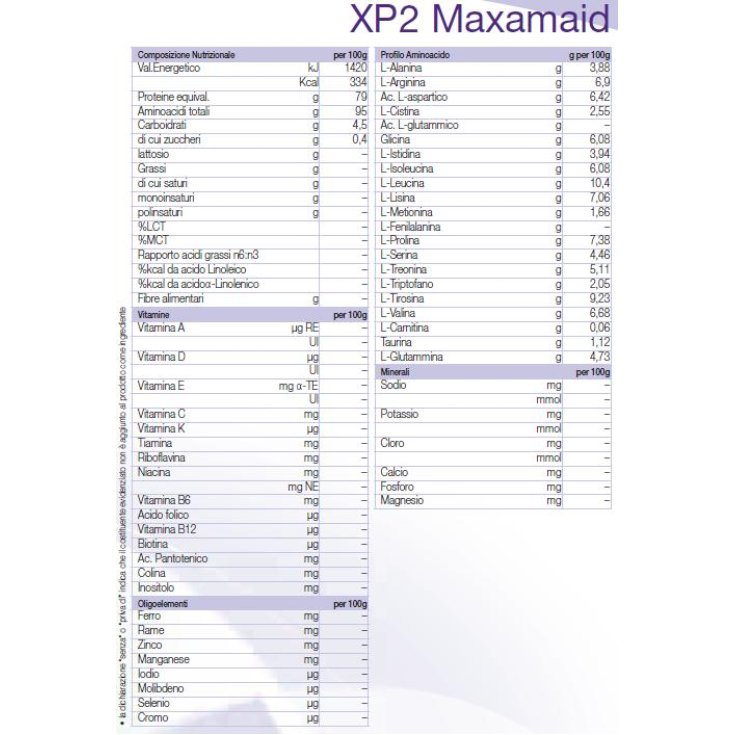 Maxamaid Xp 2 Polvere Nutricia 500g