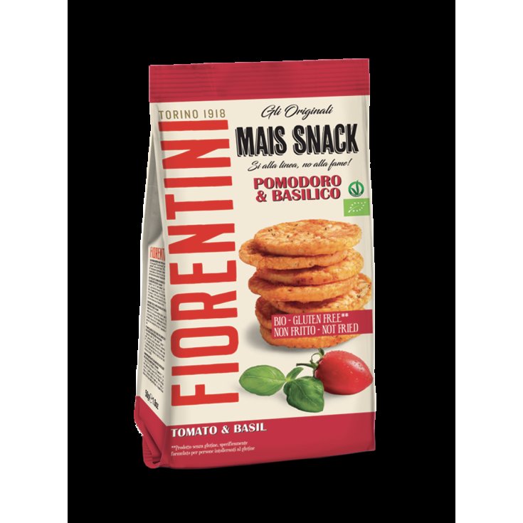 Mais Snack Pomodoro e Basilico Fiorentini 50g