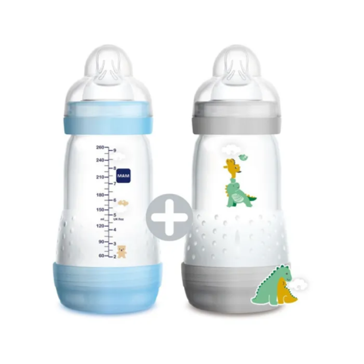 Biberon Easy Start Maschio Mam 2x260ml