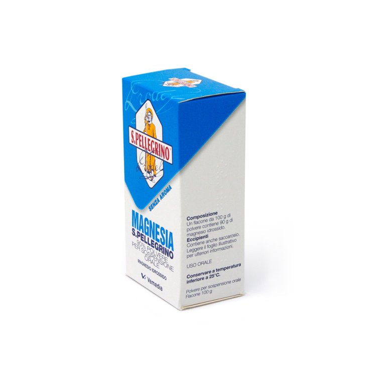 Magnesia S.Pellegrino 90% Polvere Senza Aroma 100g