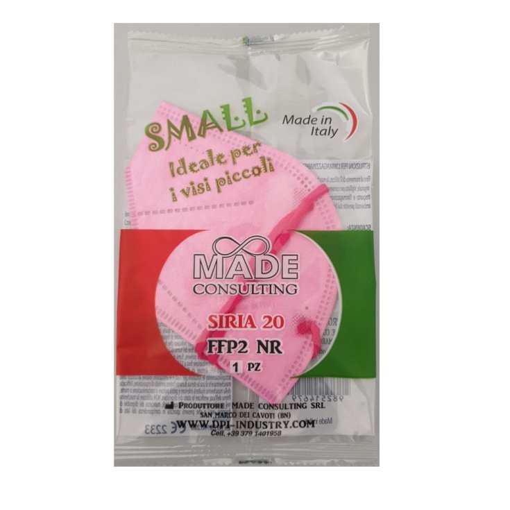 Mascherina FFP2 Siria 20 Small Rosa Made Consulting