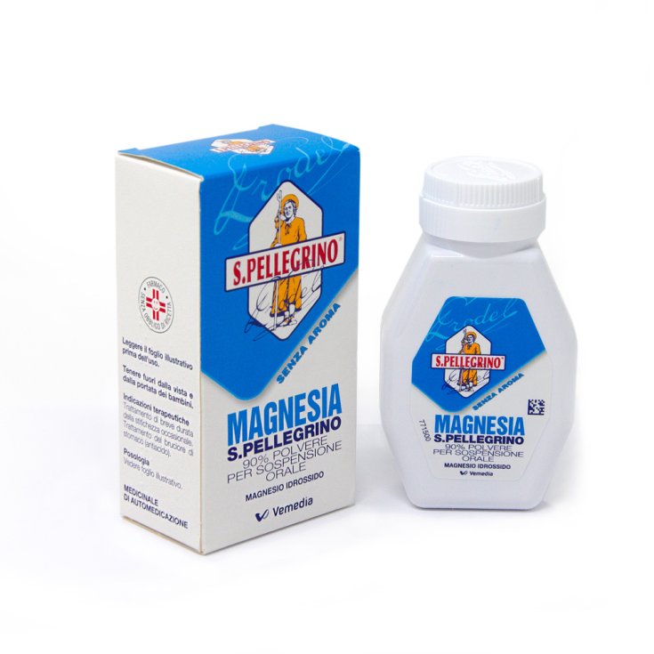 Magnesia S.Pellegrino 90% Polvere Senza Aroma 100g