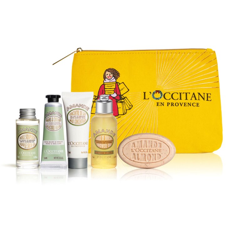 Loccitane Amande Olio Doccia 35ml Set 6 Parti 2018