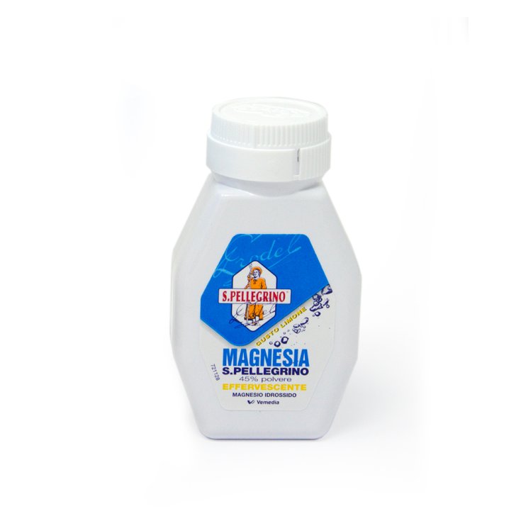 Magnesia S.Pellegrino 45% Polvere Effervescente Limone 100g