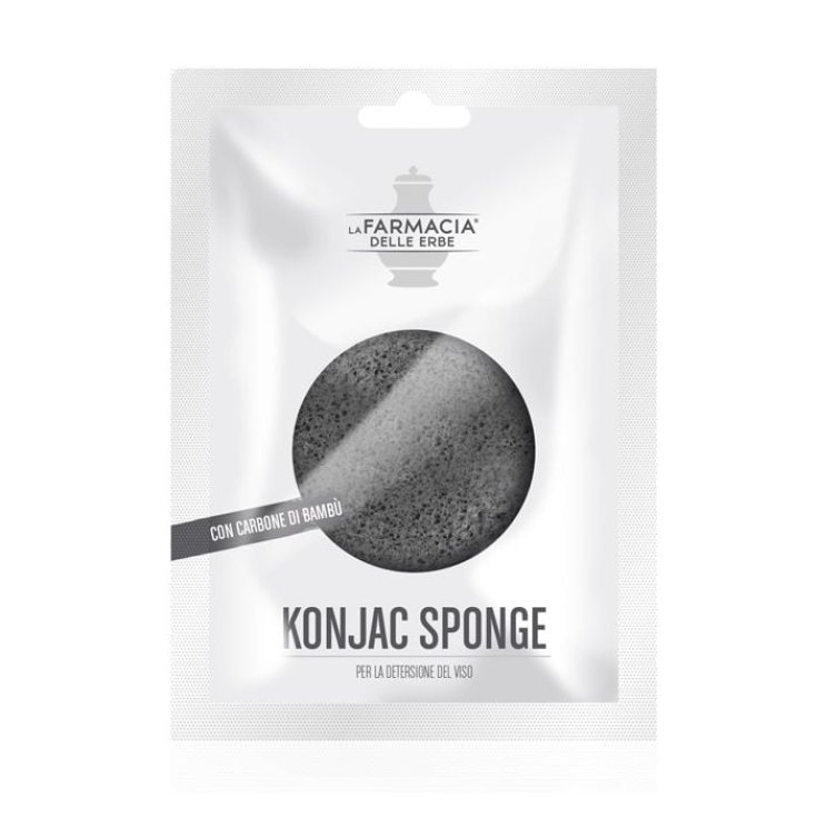 Spugna Konjac con Carbone di Bambù FDE