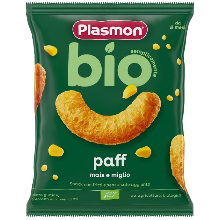 Puff Mais e Miglio Plasmon 15g
