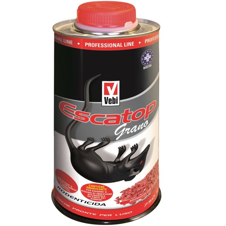Vebi Escatop Grano Esca Topicida In Grani Di Cereali 750g