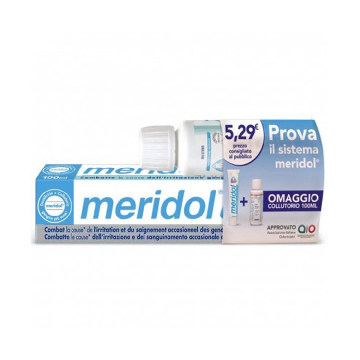 Special Pack Dentifricio + Colluttorio Meridol® 75ml+100ml