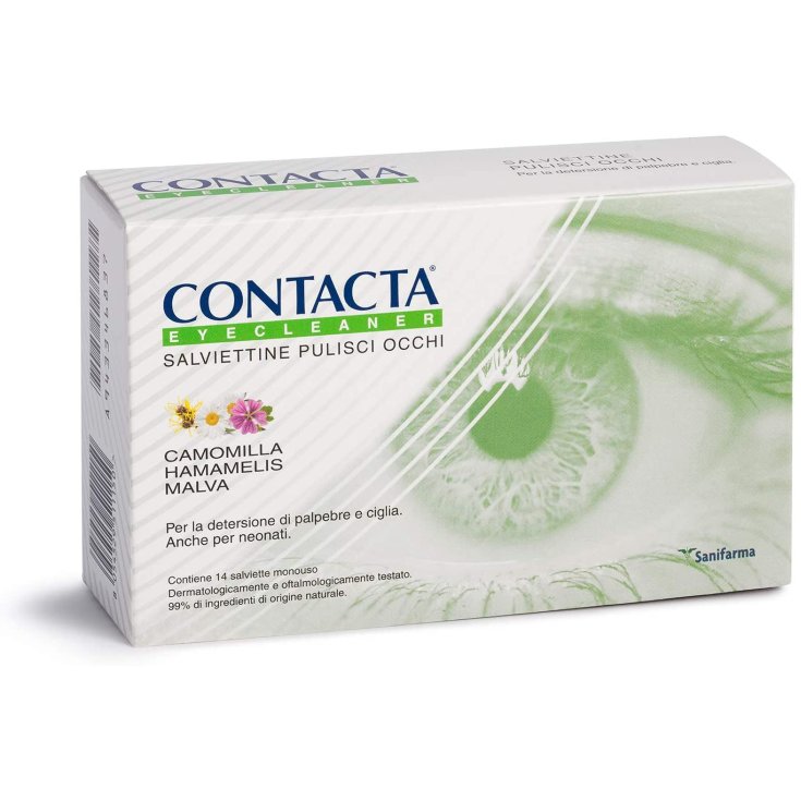 Salviettine Pulisci Occhi Contacta EyeCleaner 14 Monouso