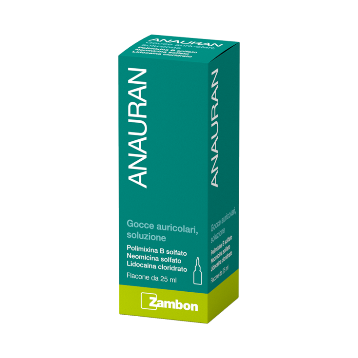 Anauran Gocce Auricolari Zambon 25ml