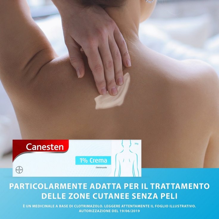 Canesten Crema Antimicotico Antifungino contro Funghi e Micosi 30g