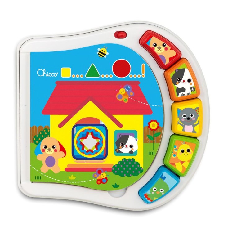 Libro Animali Della Casa Baby Senses CHICCO 6-36 Mesi