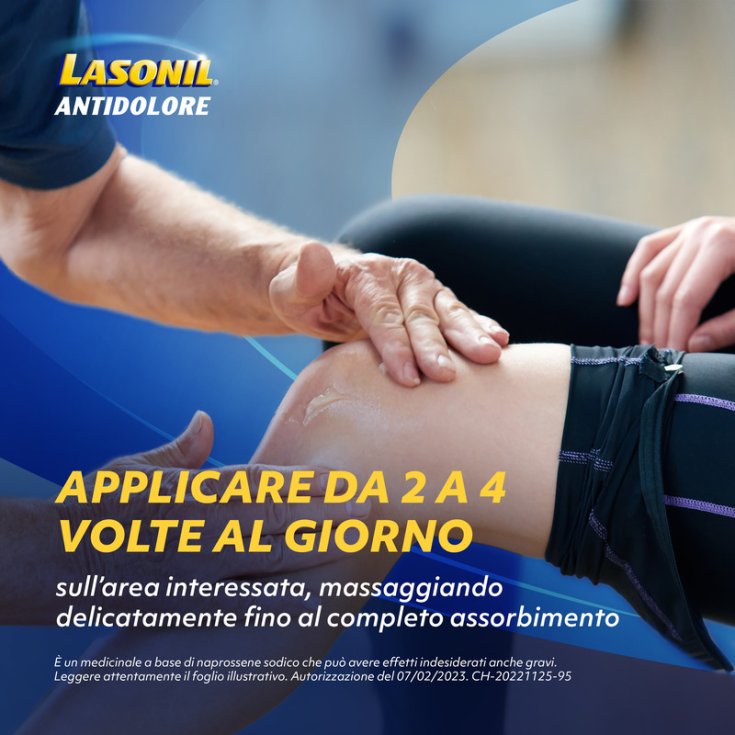 Lasonil Antidolore Gel Antinfiammatorio Dolori Muscolari 50gr