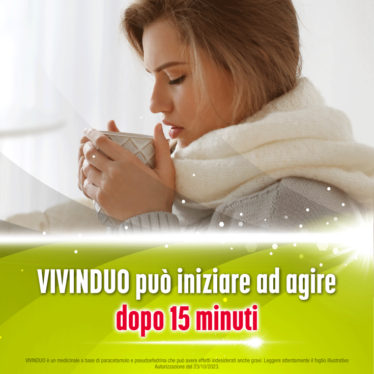 VivinDuo Febbre E Congestione Nasale Menarini 10 Bustine