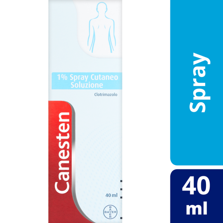 Canesten Spray Cutaneo Antimicotico Antifungino 1%Clotrimazolo 40ml