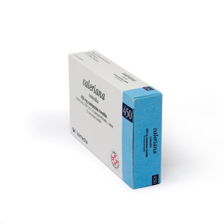 Vemedia Valeriana 20 Compresse Rivestite 450mg