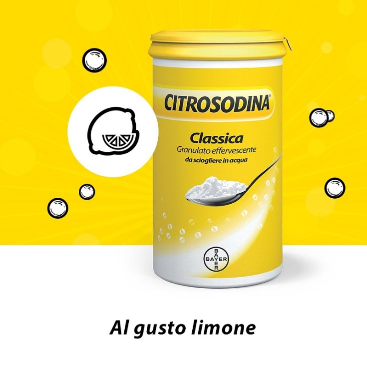 Citrosodina Granulato Effervescente Digestivo gusto Limone 150 gr