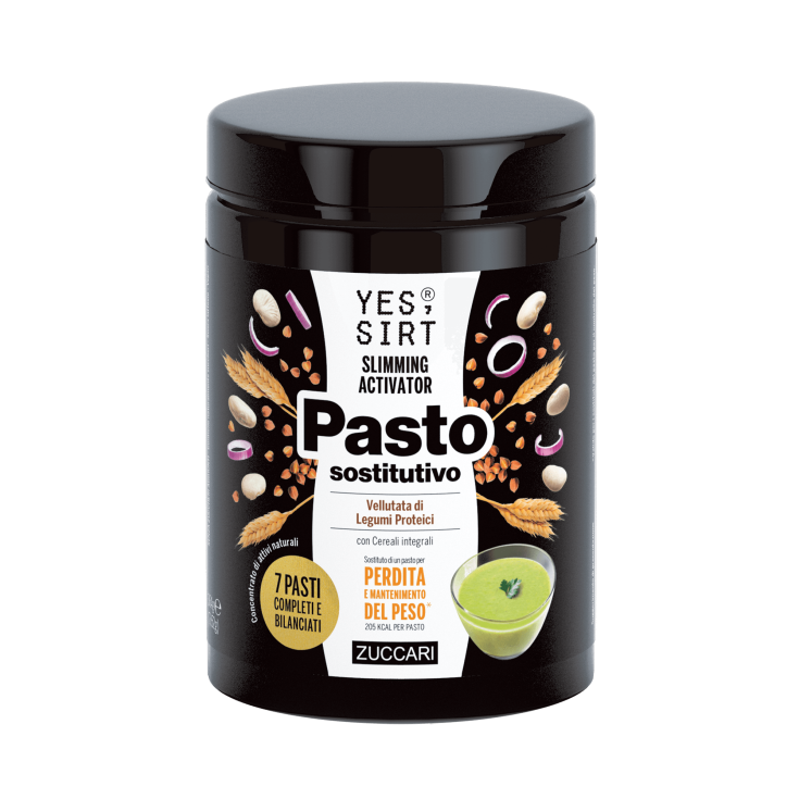 Yes Sirt Slimming Activator - Pasto Sostitutivo Vellutata di Legumi Proteici ZUCCARI 364g