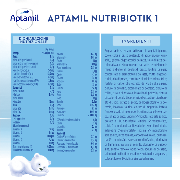 Aptamil Nutribiotik 1 Nutricia 500ml