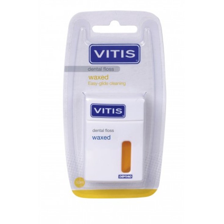 VITIS® DENTAL FLOSS FILO INTERDENTALE CON CERA DENTAID 50mt