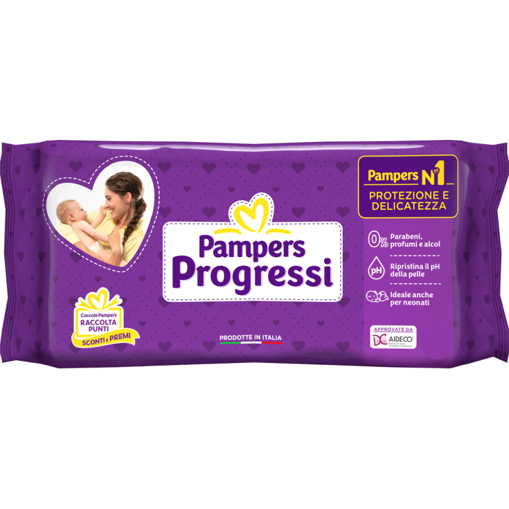 Pampers Progressi Sensitive 63 Salviettine