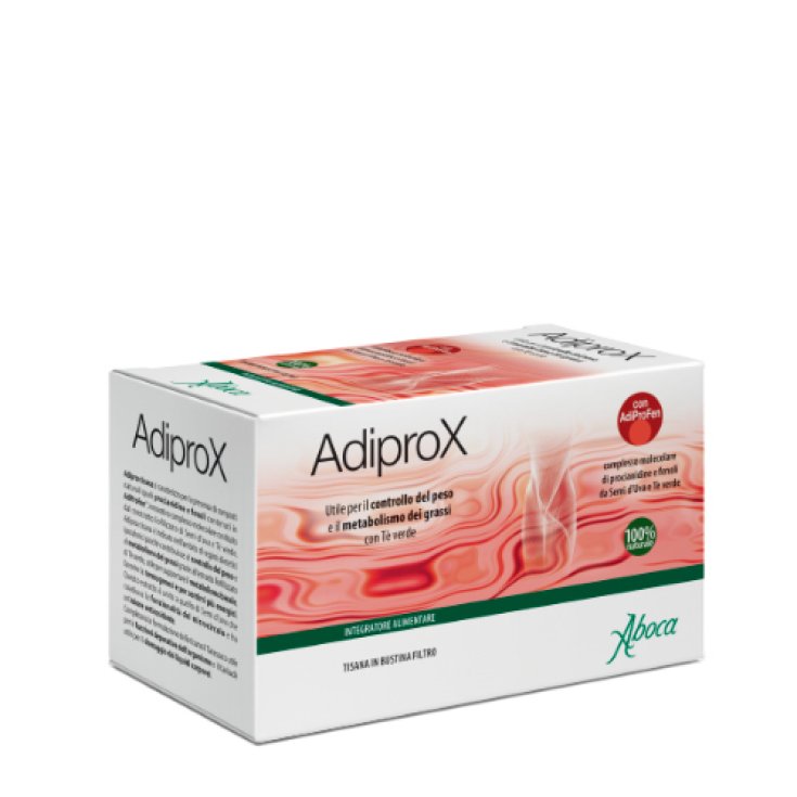 Adiprox Tisana Aboca 20 Bustine Da 2g