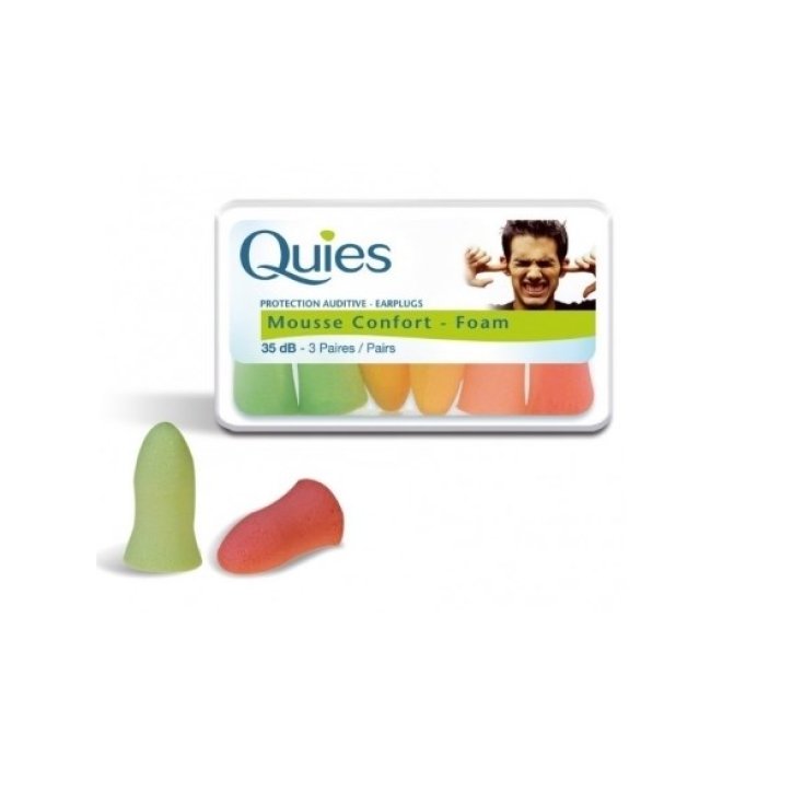 Tappo Auricolare Quies 3 Paia