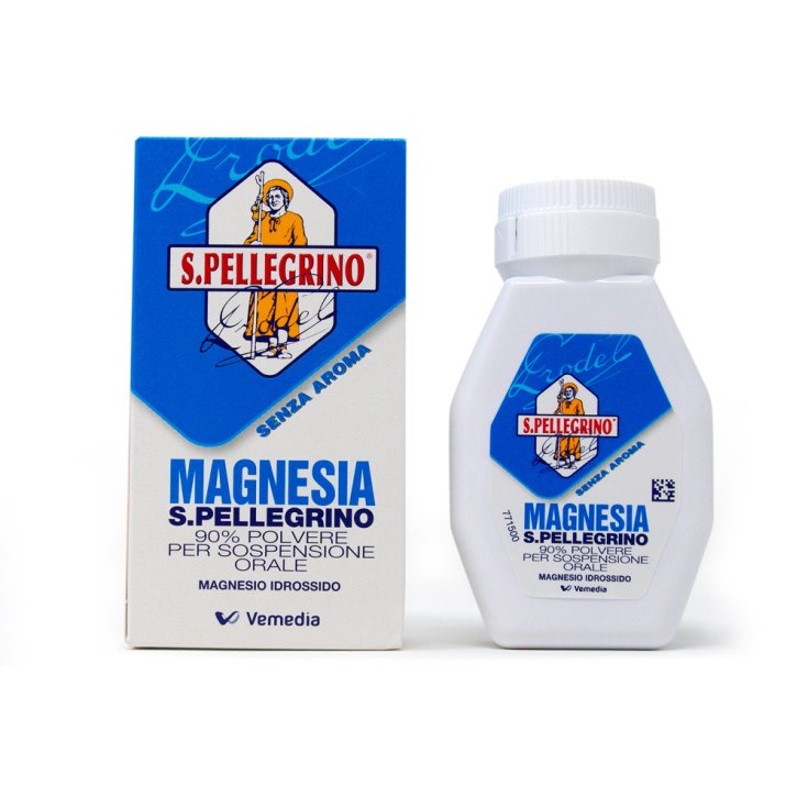 Magnesia S.Pellegrino 90% Polvere Senza Aroma 100g