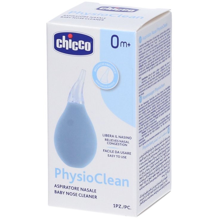 Aspiratore Nasale A Pompetta PhysioClean Chicco 1 Pezzo
