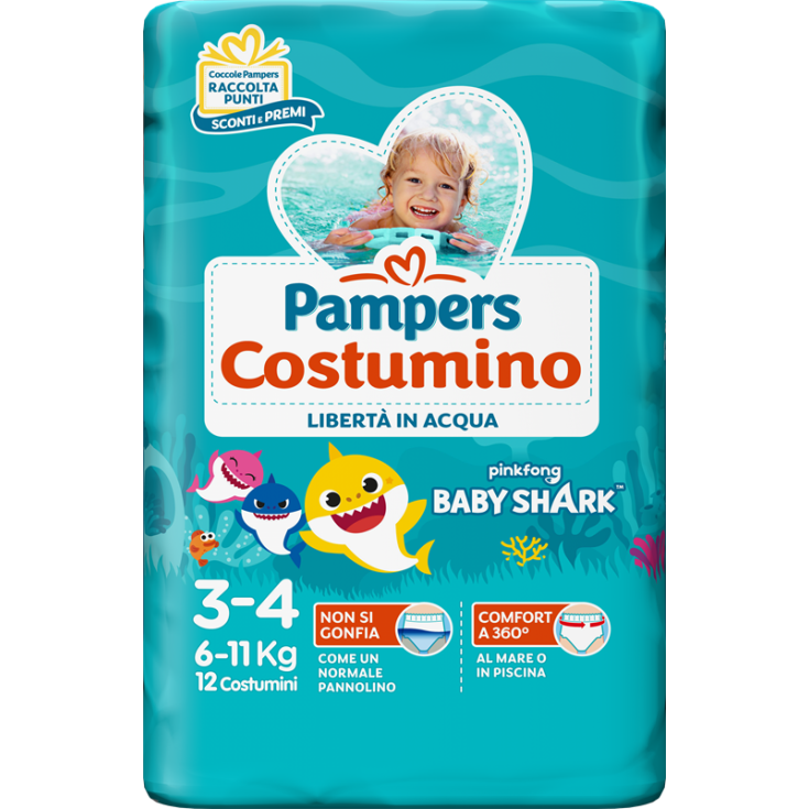 Pampers Costumino Midi 12 Pezzi