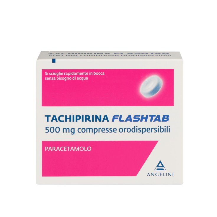 Tachipirina Flashtab 500 mg Paracetamolo 16 Compresse Angelini