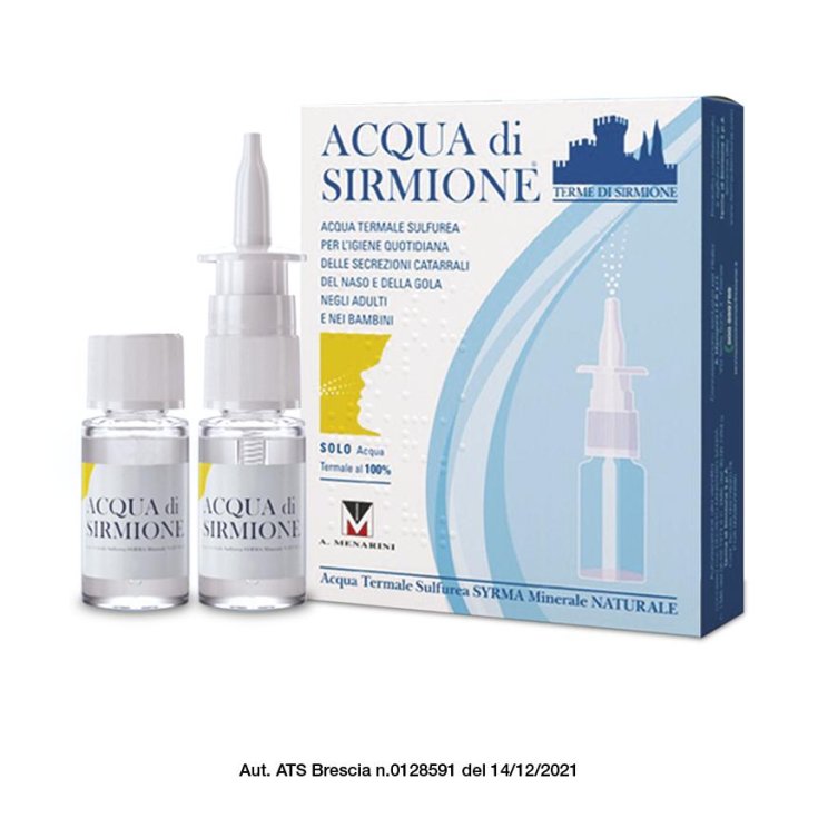 Acqua Di Sirmione Terme Di Sirmione Menarini 6x15ml