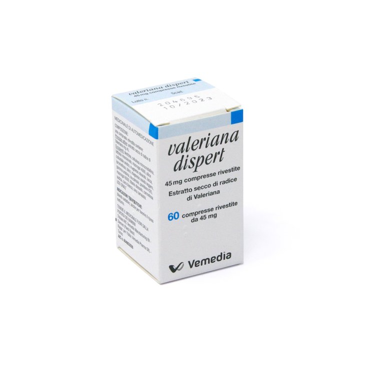 Valeriana Dispert 45mg Estratto Secco 60 Compresse