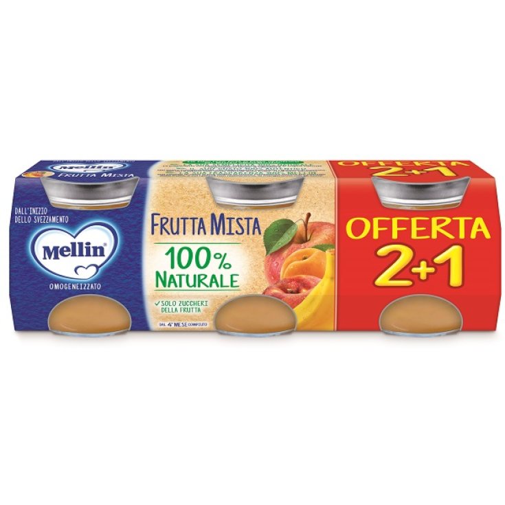 Frutta Mista Mellin 3x100g