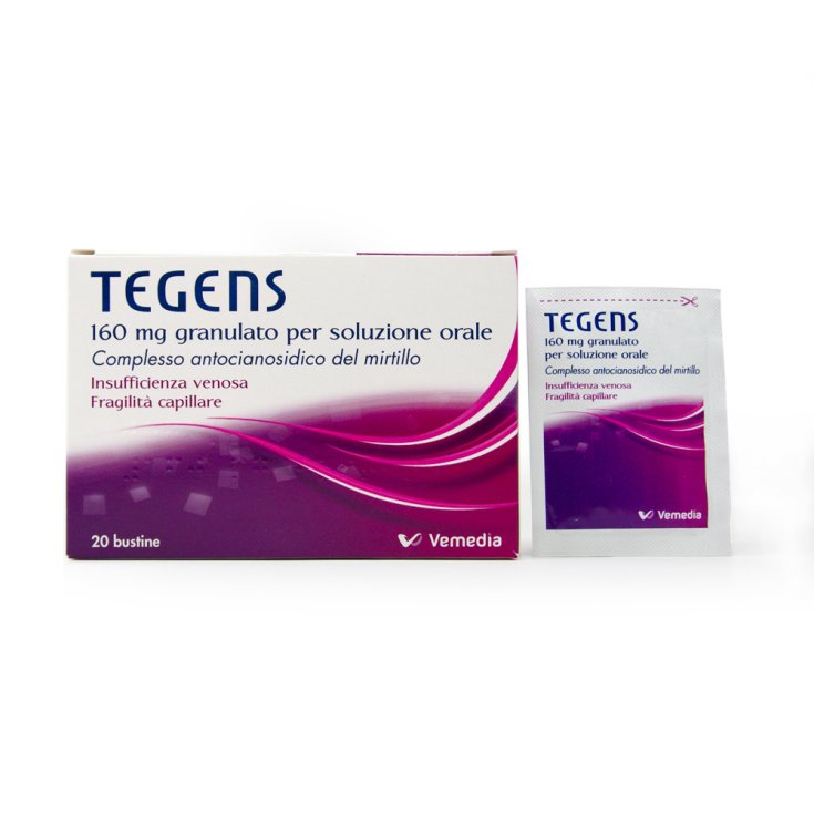 Tegens 160mg Granulato Per Soluzione Orale Stati Di fragilità Capillare 20 Bustine