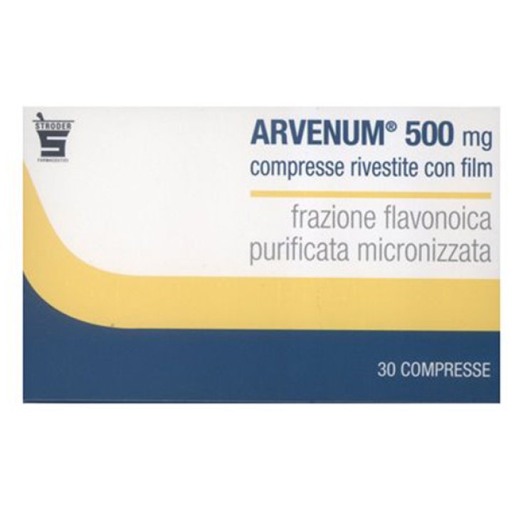 Stroder Arvenum 500mg Sintomi Attribuibili Ad Insufficienza Venosa Confezione 30 Compresse Rivestite