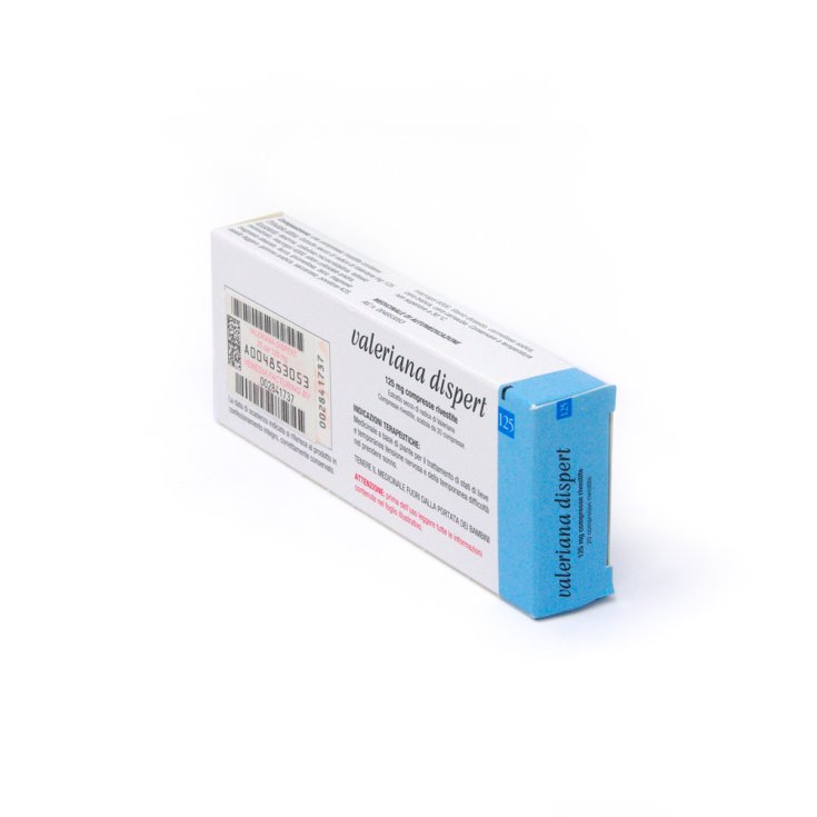 Valeriana Dispert 125mg Estratto Secco 20 Compresse Rivestite
