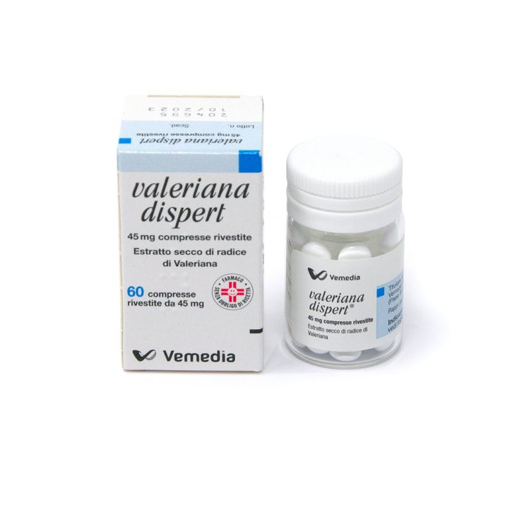 Valeriana Dispert 45mg Estratto Secco 60 Compresse